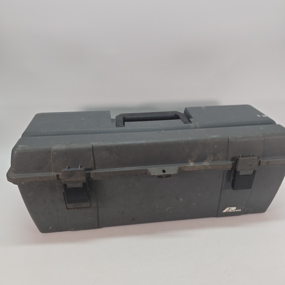 Large Plano Hard Plastic Tool/Tackle Box w/Removable Tray 27"x10"x10"